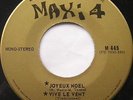 *MICHELE RICHARD Joyeux Noel MAXI 4 60s RARE FRENCH POP Canada QUEBEC 45
