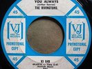 * RIVINGTONS I Love You Always RARE NORTHERN SOUL 45  VJ wlp HEAR