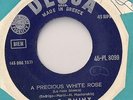 FORMINX - MASTORAKIS : A PRECIOUS WHITE ROSE VERY RARE GREEK POP 45 VG+ LOOK 