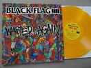 Black Flag . wasted ... again LP rare Yellow Vinyl 1987 SST | Circle Jerks  OFF