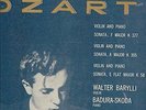 Mozart Sonatas F,A,E Westminster mono Barylli, Badura-Skoda