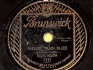 PRE-WAR BLUES 78 EDDIE MILLER FREIGHT TRAIN BLUES BRUNSWICK 7133 RARE NICE