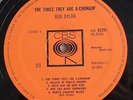 BOB DYLAN Times They Are A-Changin' UK 1st 33 A1/B CBS LP