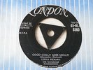 Little Richard Good Golly Miss Molly 45 UK London 58 Black Silver Tri-Centre