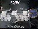 AC DC Let There Be Rock LP Ausralian BLUE ALBERTS  BON SCOTT