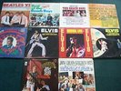 Beatles,Elvis Presley,Monkees,Beach Boys,Kinks,Paul Revere & Raiders +/50 LP Lot