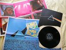 PINK FLOYD - Dark side of the moon (1973 UK Harvest + 2 Posters + 2 Stickers)