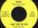 ERNIE JOHNSON I Can't Stop The Pain (Artco 104) Northern Soul Like Mint 45