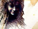 The Slits, Ari Up portrait, signed by artist, punk, Sex Pistols, Damned, Clash