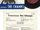 THE CHAMPS EP Italy LONDON RE-7023 very great and rare EP