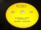 ROCK & ROLL- WILBERT HARRISON- FURY 78 RPM- KANSAS CITY- LATE 78 - RARE- LISTEN