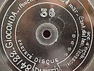 PATHE RECORD 84122/84123 29 CMS TENORE TEDESCHI RIGOLETTO + GIOCONDA RARE
