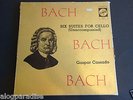 BACH SIX SUITES FOR CELLO GASPAR CASSADO VERY RARE VOX 3 LP SET VBX 15 EX COND