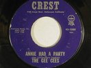 The Gee Cee's (inst.) 45 ANNIE HAD A BABY / BUZZ SAW   VG  rock Glen Campbell