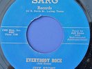 JEFF STONE 45 Everybody Rock  SARG 151 VG++ ORIGINAL 1957 Rockabilly