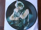 Rare SP 45 tours picture Johnny Hallyday Michel Sardou Parc des Princes 93
