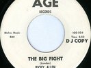 RICKY ALLEN The Big Fight PROMO MOD R&B 45 on AGE VG++