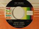 Johnny Zamot + Latinos 45 FAT MAMA / I WANT TO GO TO AMERICA   VG++ boogaloo