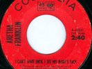 ARETHA FRANKLIN I Can't Wait Until I See My Baby's NORTHERN SOUL 45 on COLUMBIA