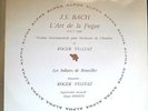 LOLA BOBESCO VIOLIN BACH L'ART DE LA FUGUE 2LP ALPHA+AUTOGRAPHED BY BOTH