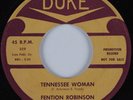 R&B Rocker/Blues 45 FENTION ROBINSON Tennessee Woman DUKE HEAR