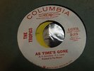The Tropics As Time's Gone Columbia M-/EX- PRO 60s Garage Psych 45 RPM/7