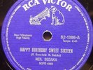 neil sedaka- happy birthday sweet sixteen  -78 RPM-1961- made in brazil - RCA