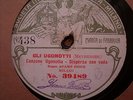 1906 Polish ADAMO DIDUR MILAN FONOTIPIA Piano VITA BRETTONE Violin NASTRACCI 78