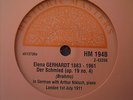 1911 ELENA GERHARDT Artur NIKISCH PIANO SChubert Du Bist die Ruh Monarch Recor78