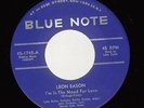 HEAR Jazz Rare RVG 45 LEON EASON I'm In the Mood For Love on Blue Note