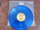 STYX BEST OF LP ON BLUE VINYL USED