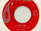 THE JIVES I WANT YOU / LOVE chicano soul FUNK Tear Drop  45