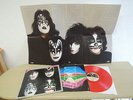 KISS DYNASTY 1979  RED VINYL WITH LARGE POSTER AND OIS
