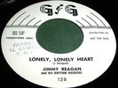 JIMMY REAGAN Lonely Lonely Heart 45 Rare Rockabilly G&G Label Promo NM Listen