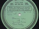 ELVIS FACTORY TEST PRESSING 