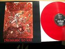 KREATOR PLEASURE TO KILL RARE RED VINYL LP