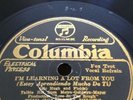COLUMBIA PHOTO PLAYERS 78rpm Im Learning A Lot From You COLUMBIA 2285D Mint