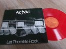 ACDC RARE LP COULEUR LET THERE BE ROCK