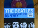 BEATLES 7/45 : WHILE MY GUITAR GENTLY WEEPS (USA) (BLUE VINYL)