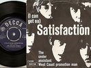 THE ROLLING STONES SATISFACTION DANISH PS+45 1965 MOD FREAKBEAT SPELLING MISTAKE