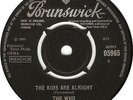 THE WHO *THE KIDS ARE ALRIGHT* THE OX* UK MOD CLASSIC BRUNSWICK 1965