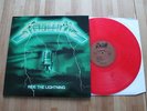 LP - METALLICA RIDE THE LIGHTNING BERNETT GREEN COVER RED VINYL