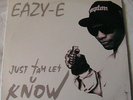 RARE LP Eazy-E Just Tah Let u Know Eric Wright Ruthless Records 1995 Single