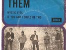VERY HARD TO FIND DUTCH THEM 45 RPM MYSTIC EYES ( THIS IS RAREST SLEEVE )