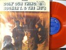 BOOKER T. & THE MGs Doin' Our Thing ** orig. Taiwan 1960s ORANGE VINYL