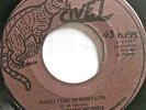 ERIC MONTTY MORRIS-HARD TIME IN A BABYLON/HARD ROCK FROM KING TUBBY-CIVET-7