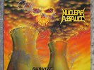 Autographed PROMO Nuclear Assault SURVIVE VINYL Signed in 1992 ANTHRAX S.O.D.