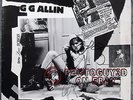 Autographed GG Allin 2LP VINYL Signed in 1993 DIRTY LOVE SONGS Poster & Sticker