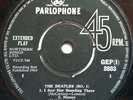BEATLES - THE BEATLES (No. 1) - RARE IRISH PRESSING 4 TRACK EP   1963 PARLOPHONE