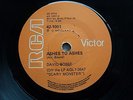 David Bowie - Ashes to Ashes -Rare SOUTH AFRICA 45 RPM // as new 
